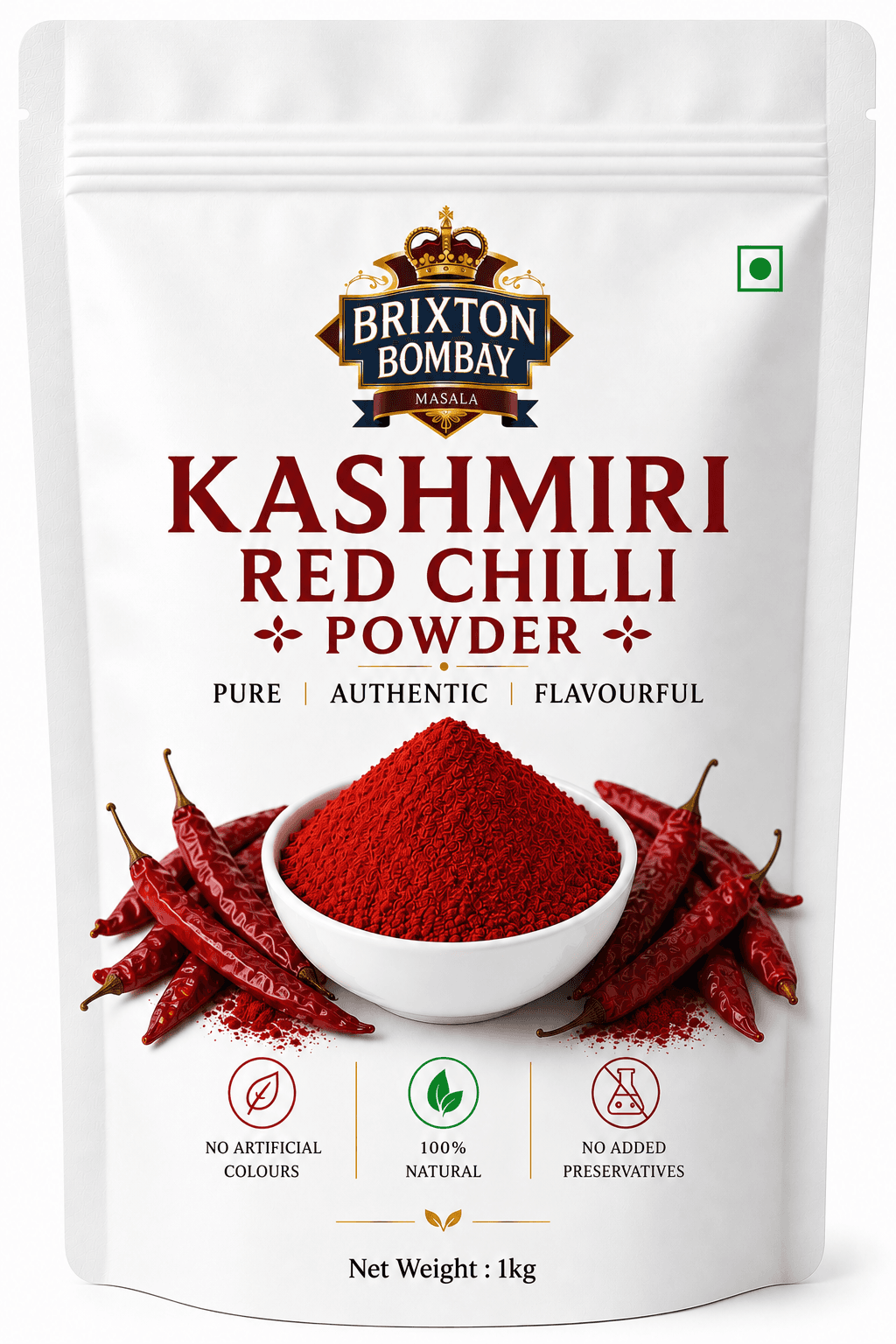 Kashmiri Red Chilli Powder (1kg) - Image 1